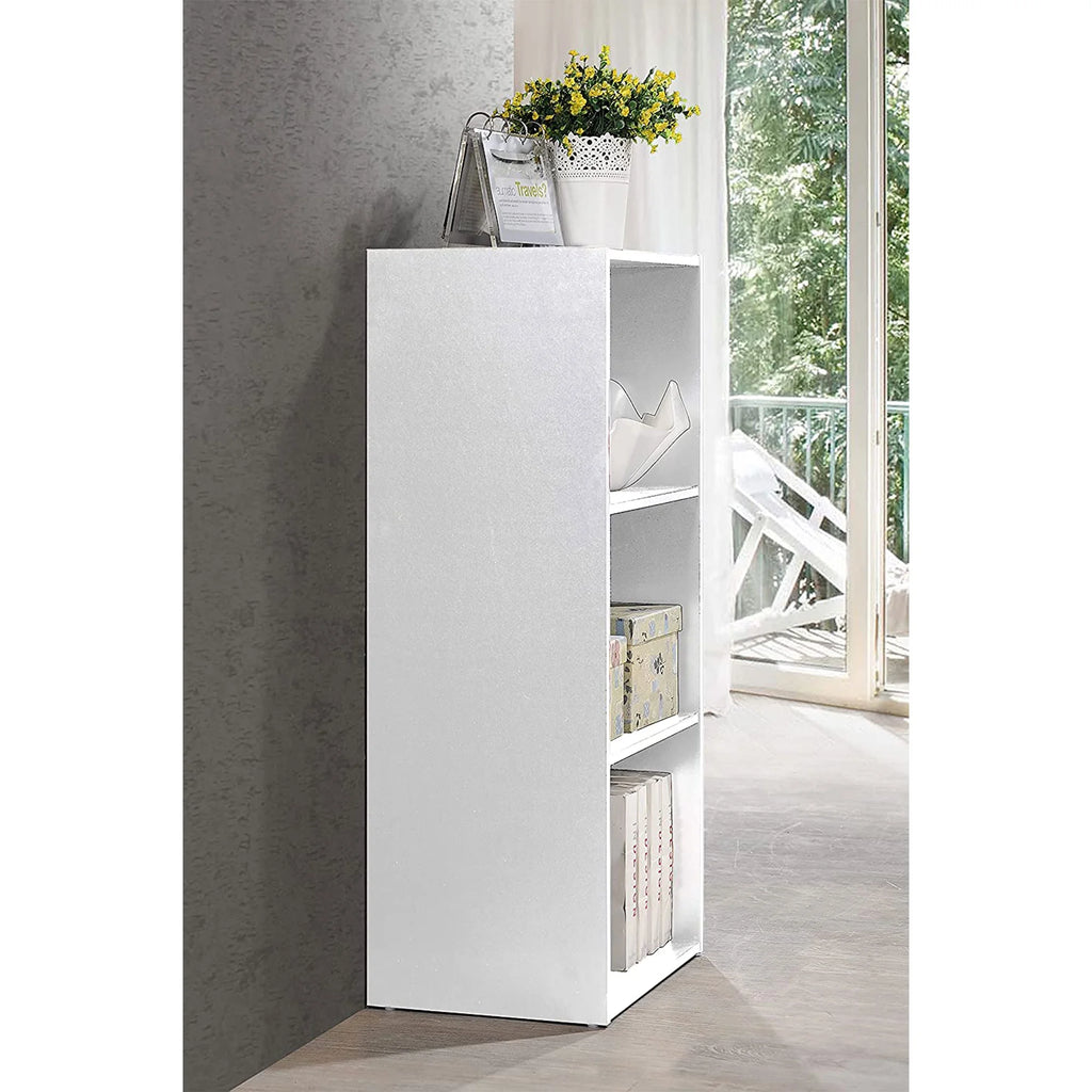 White 3-Shelf Bookcase T534