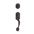 Venetian Bronze Double Cylinder Handleset P682588
