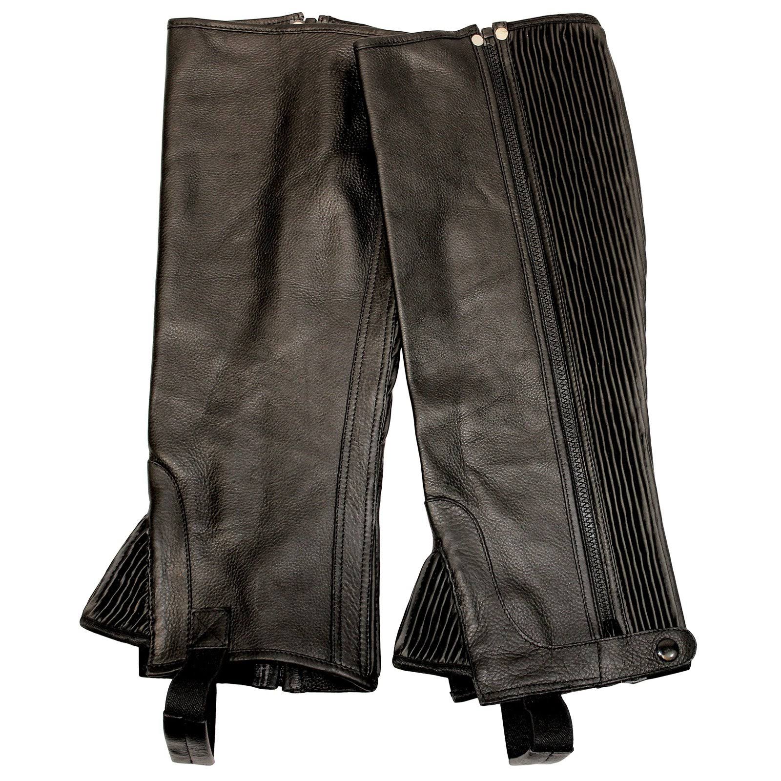 Full Grain Half Chaps P802