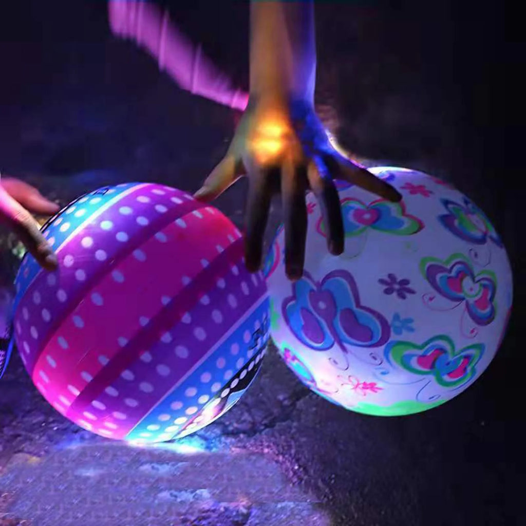 Inflatable LED Football Kick Ball Soft Toy T438540