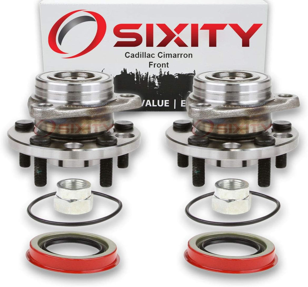 Front Wheel Bearing & Hub Assembly Pair N421