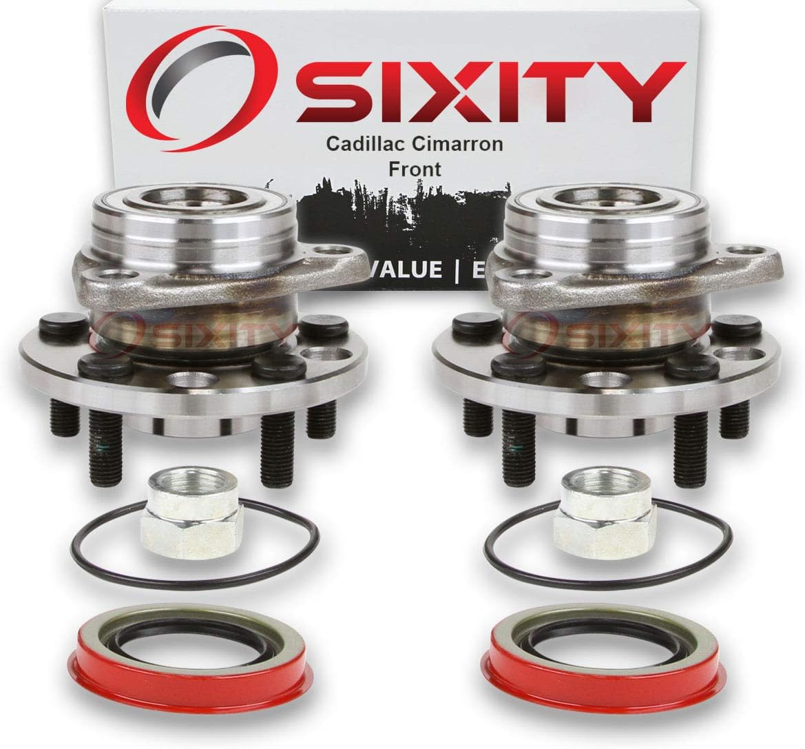 Front Wheel Bearing & Hub Assembly Pair N421