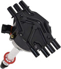 Complete Direct EFI Distributor 6 Cylinders Vortec Male Cap Black A3523