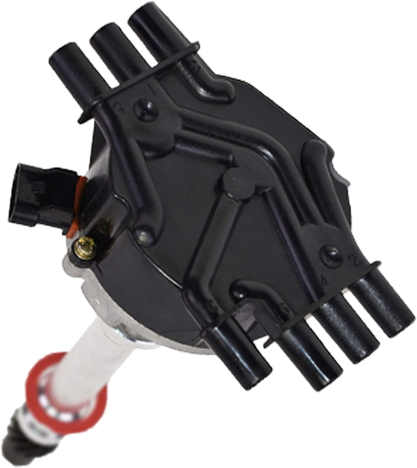 Complete Direct EFI Distributor 6 Cylinders Vortec Male Cap Black A3523