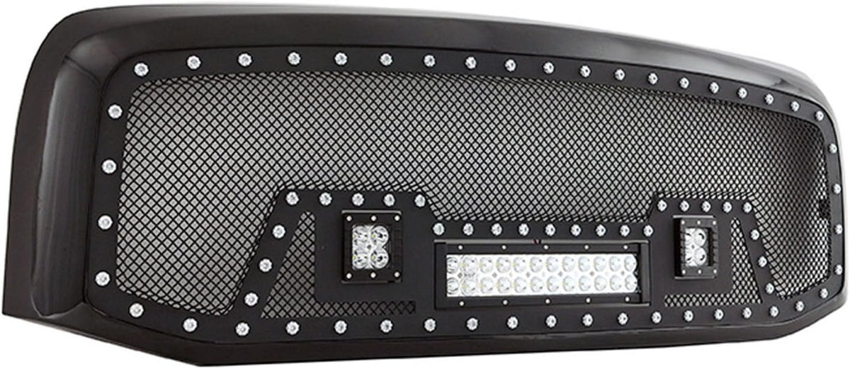Black Mesh Grille Z8722