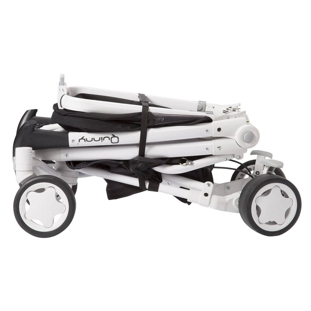 Rocking Black Stroller with Folding Seat O85563