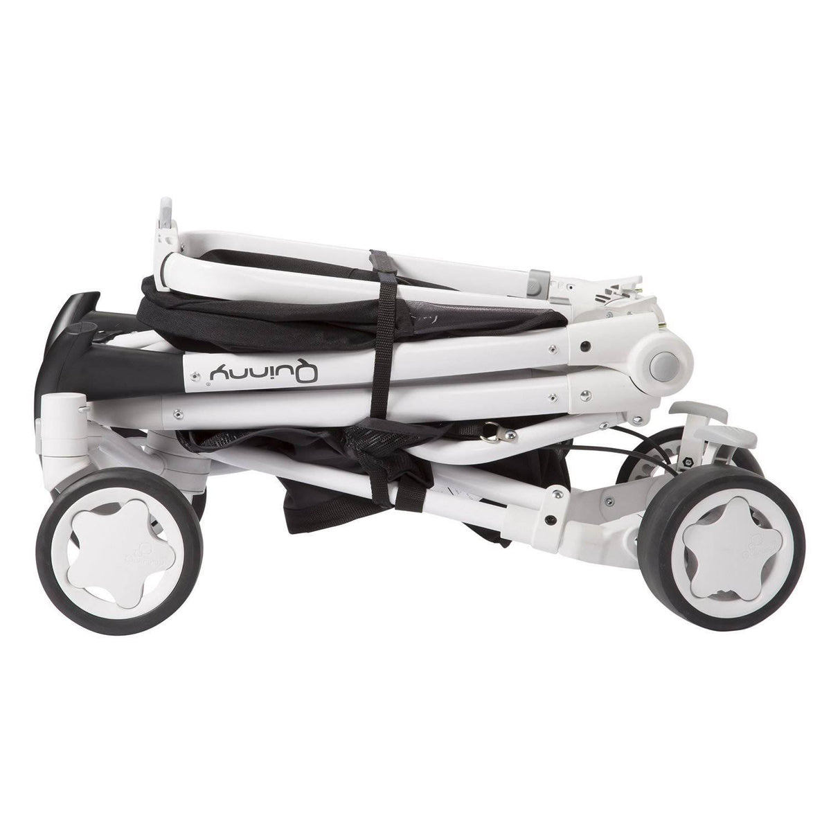 Rocking Black Stroller with Folding Seat O85563