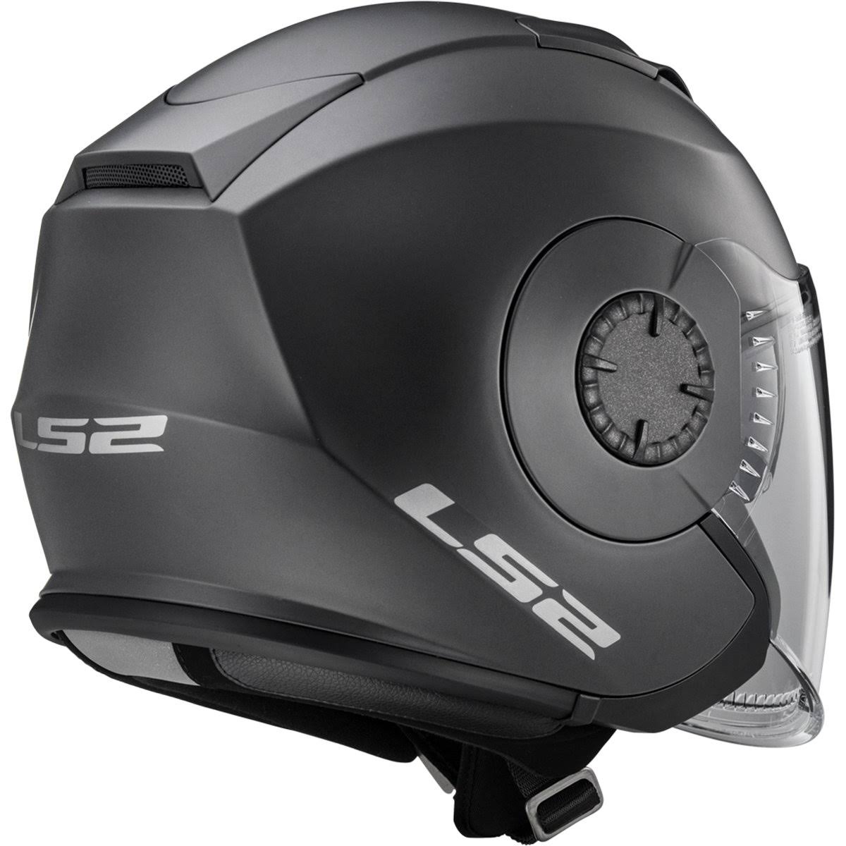 Matte Black Open Face Helmet B8665