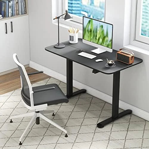 Height Adjustable Electric Standing Desk with Splice Board O375