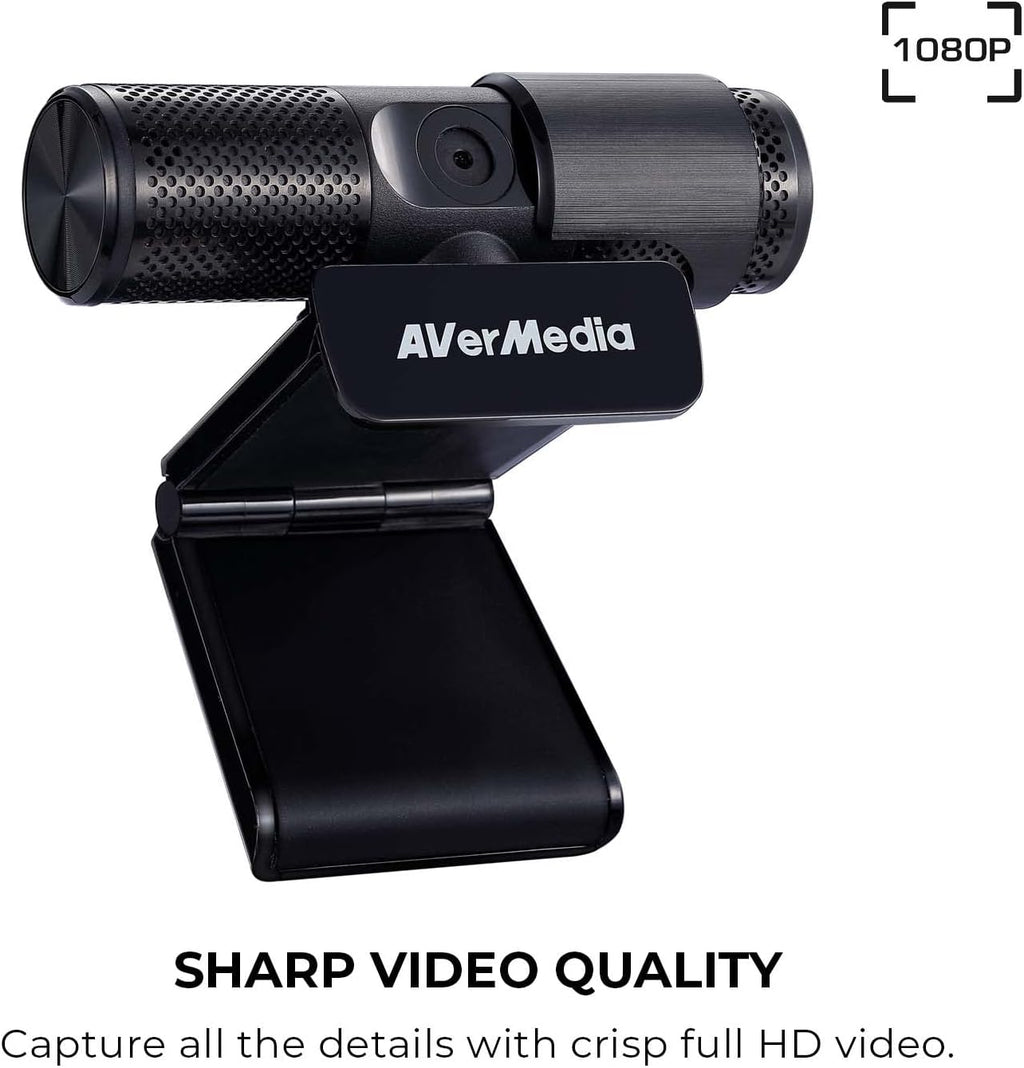 1080p Webcam USB 2.0 Headset with Microphone L83197