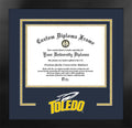 10 x 8 in. Nova Black Frame Diploma N17719