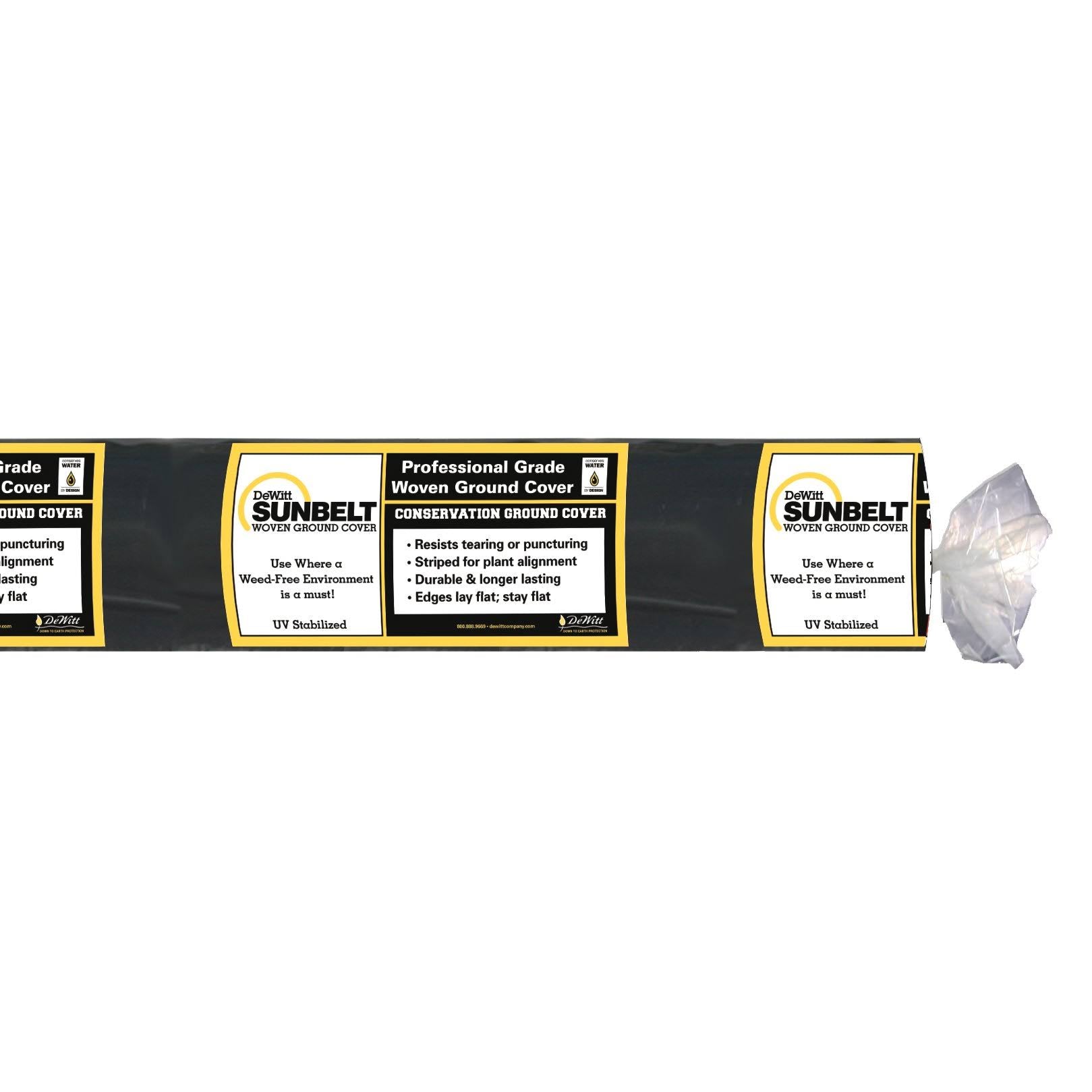 4' Wide Woven Weed Barrier Landscape Fabric, 300 Feet (8 Pack) N517403