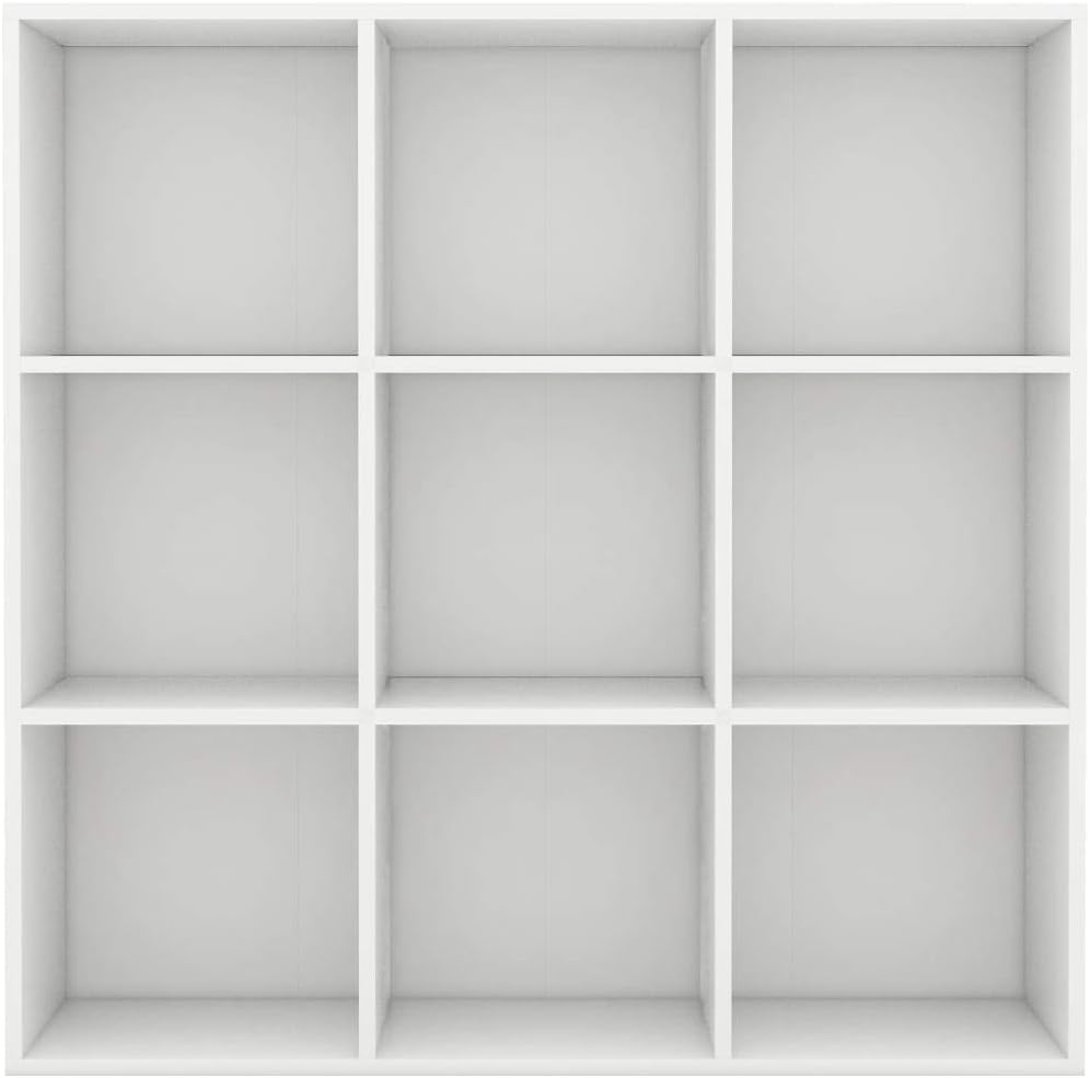 White Chipboard Book Cabinet U3994
