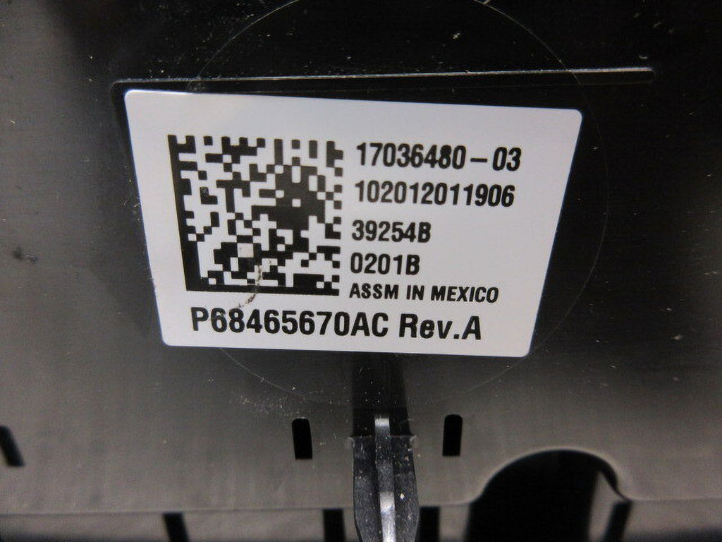 Pre-Owned Dodge Durango Heat A/C Temperature Control Unit N219