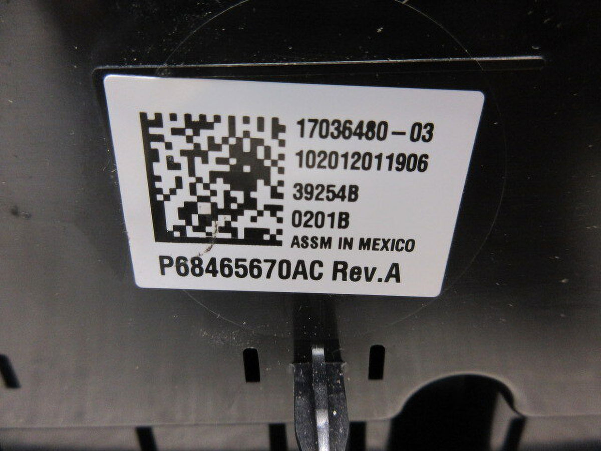 Pre-Owned Dodge Durango Heat A/C Temperature Control Unit N219