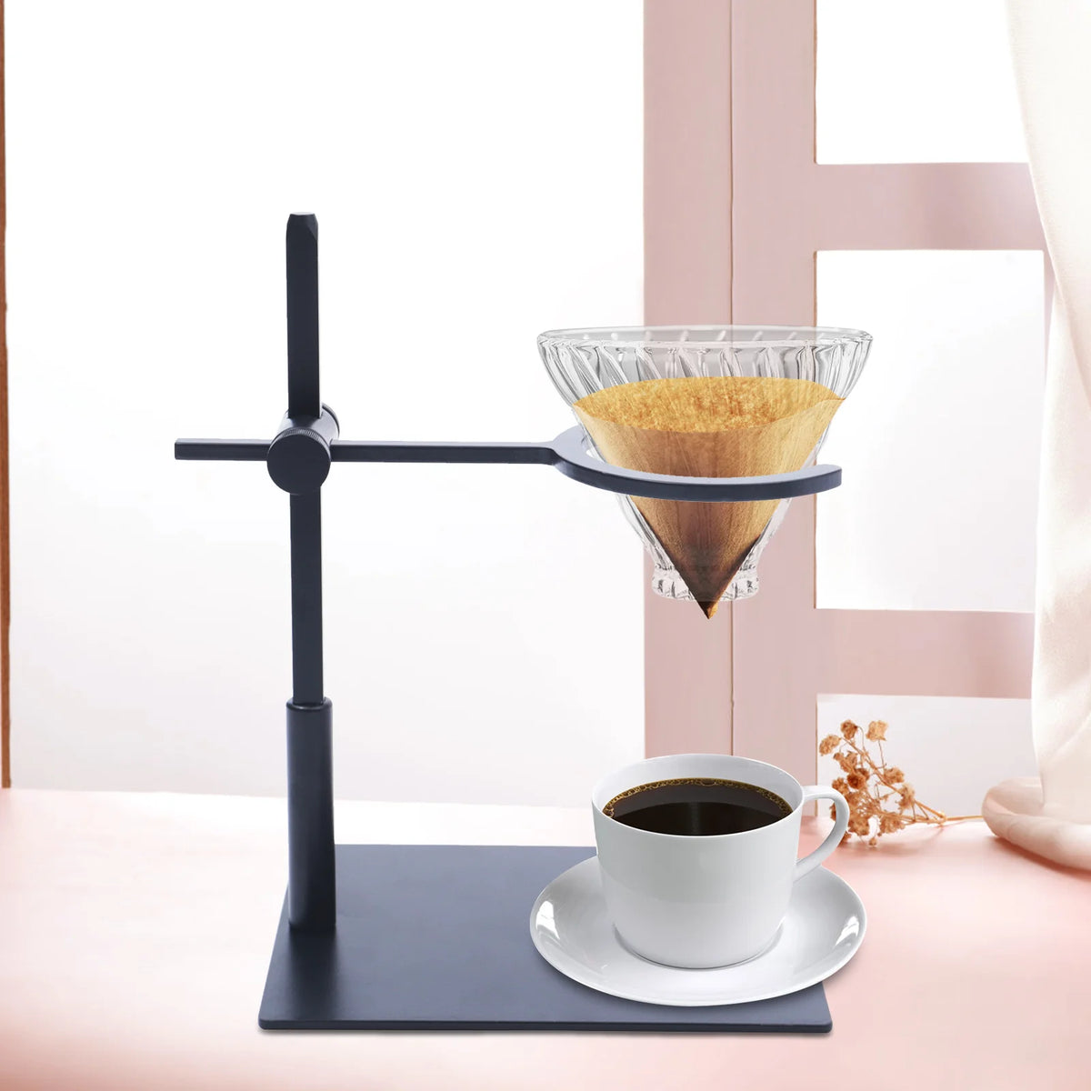 Coffee Filter Rack with Non-Slip Silicone Pad H789096