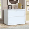 2-Drawer Lateral Filing Cabinet White X173