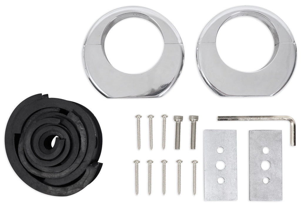 2 8” Silver Wakeboard Tower Enclosure Pods For Pioneer TS-MR2040 Marine Speakers F6653