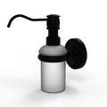 Matte Black Wall Mounted Soap Dispenser L53207