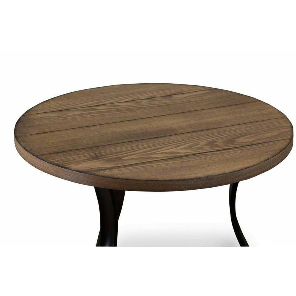 3-Piece Wood and Metal Table Set J296