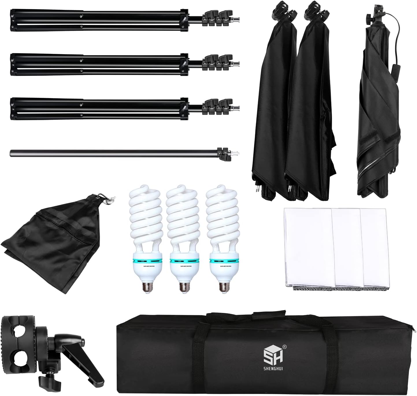 Photo Studio Lighting Kit Set with Softbox and Light Stand P779822