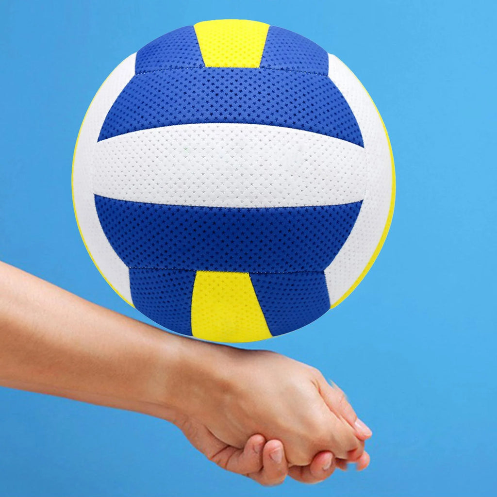 Blue White Yellow Volleyball X9357
