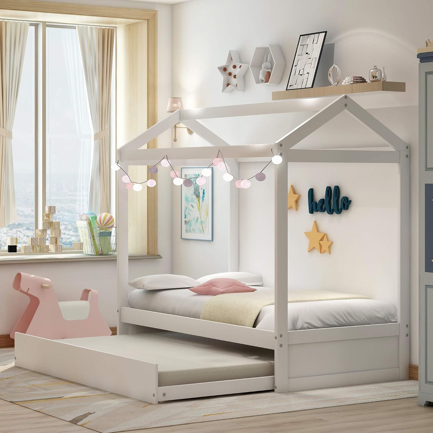 Walnut Twin Daybed with 2 Drawers E466