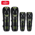 Motorcycle Knee Pads 4 Piece Set Elbow Knee Protection Reflective Breathable Protective Gear O3818