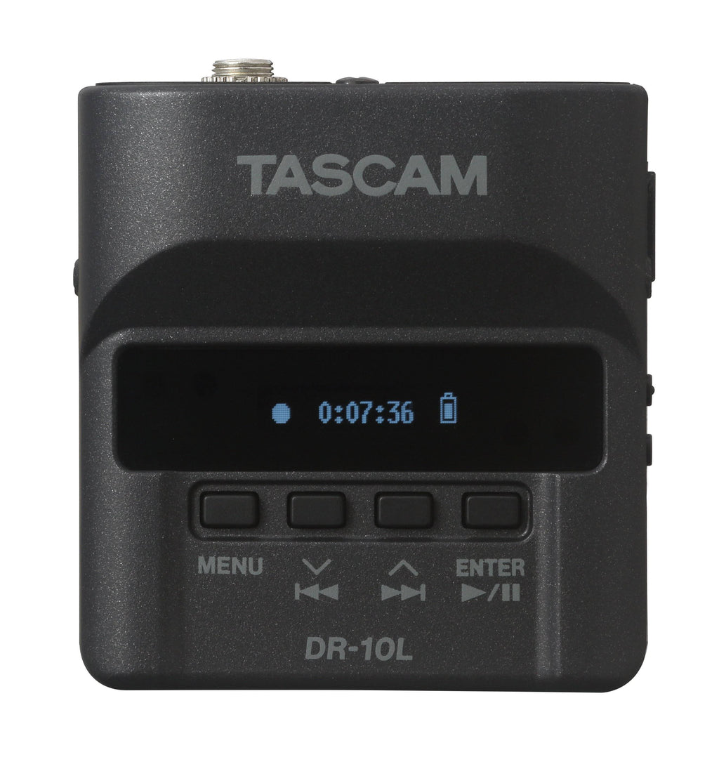 Black Mini Portable Recorder with Lavaliere Microphone M217