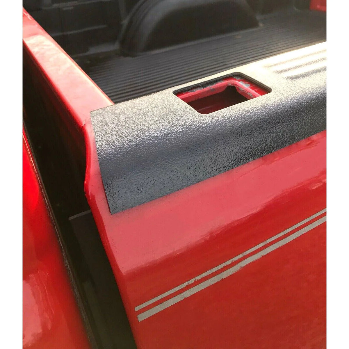 Truck Bed Rail Caps with Holes X527
