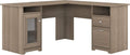 Ash Gray L Shape Desk N89128