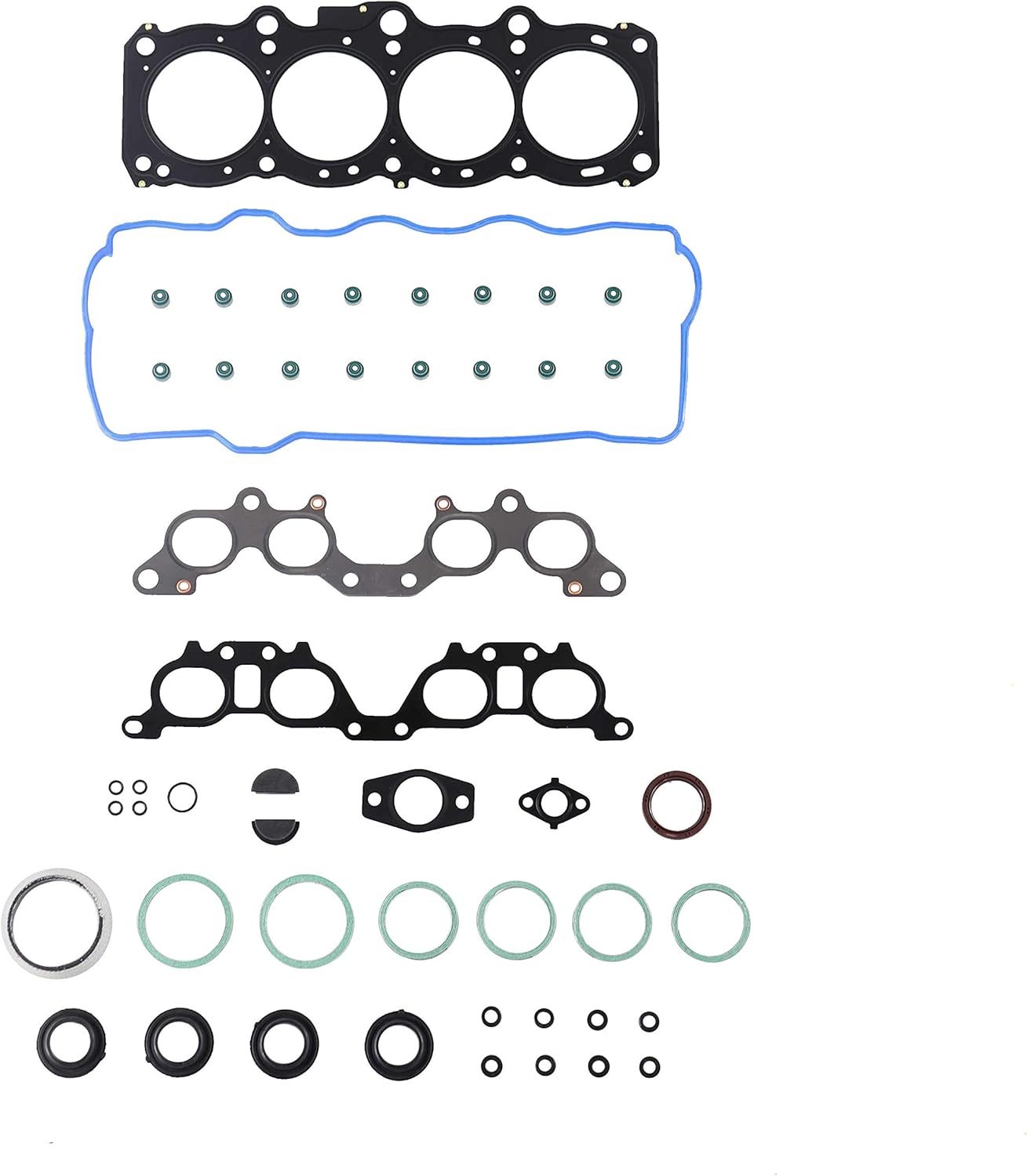 Head Gasket Set for Toyota RAV4 2.0L DOHC L4 16V Pack of 2 Q208