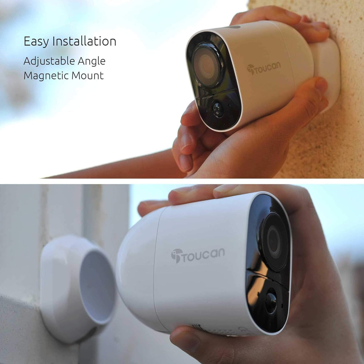 Wireless Battery Powered Security Camera, 1080P, Night Vision, 2-Way Audio C18794