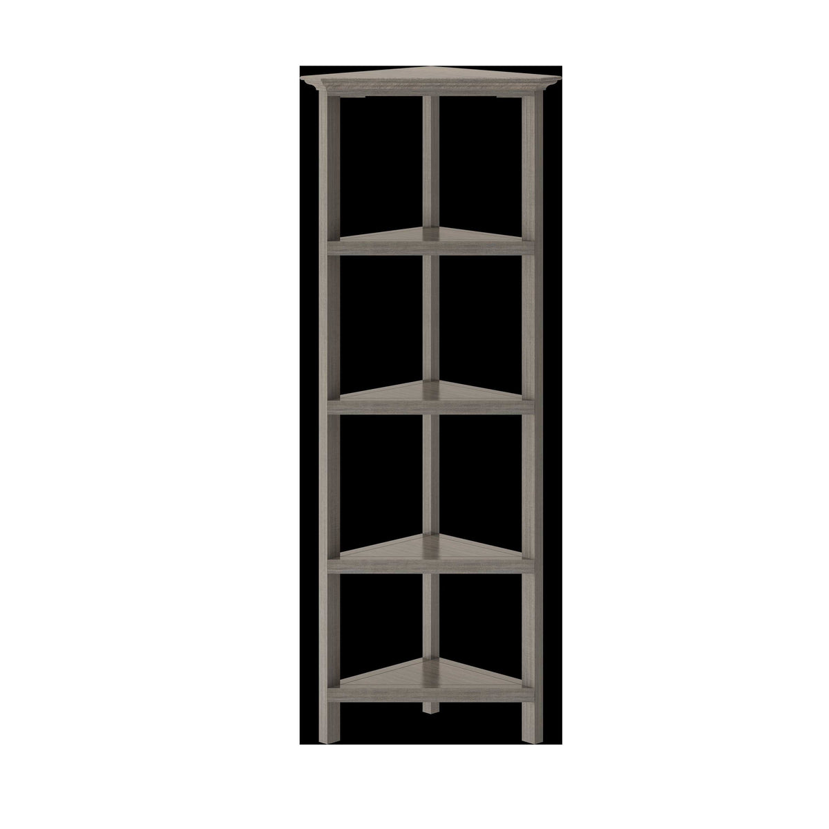 White 2 Shelves Bookcase D300079