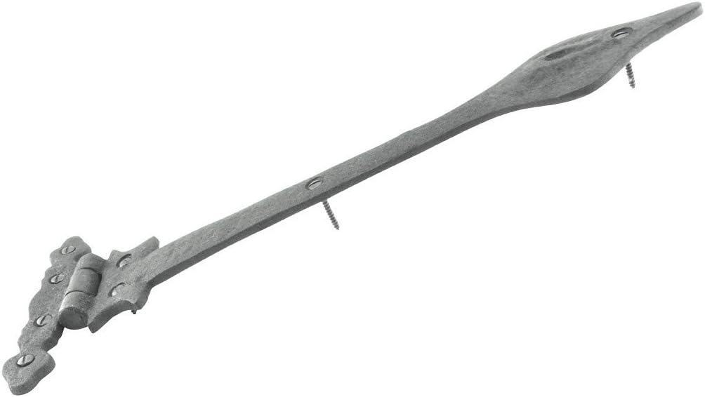 Black Wrought Iron Door Hinge 11.25 Long Pack of 4 Z72143