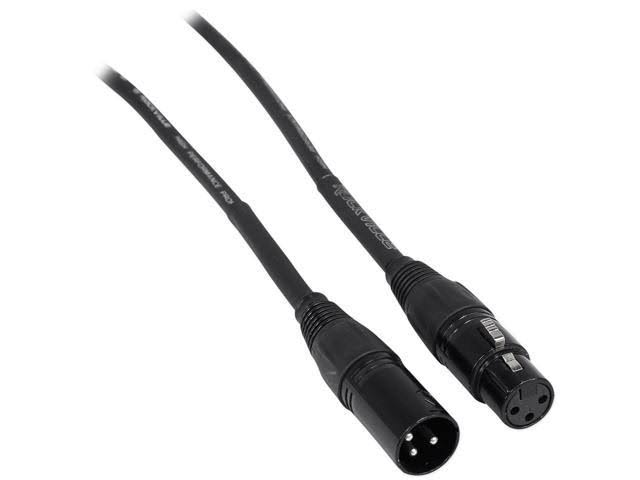 Black 10' Female to Male XLR Mic Cable B540199