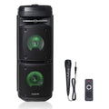 Dual 6.5” Portable PA Speaker with Built-in Rechargeable Battery, Bluetooth, USB, LED G24377
