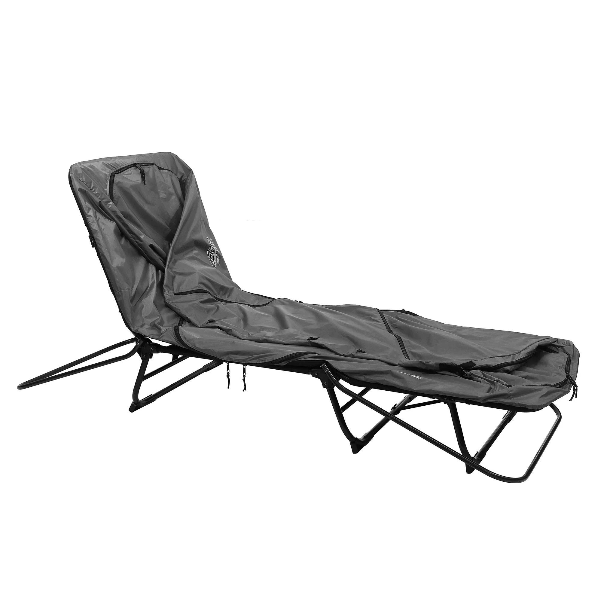 Gray Portable Cot Chair Tent A598258