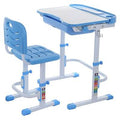 Blue 2 Piece Activity Table and Chair Set Y72719