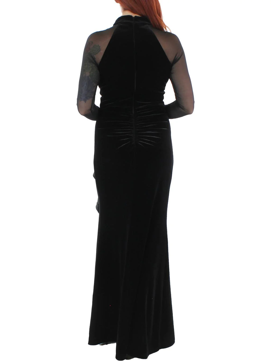 Velvet Maxi Evening Dress H80013