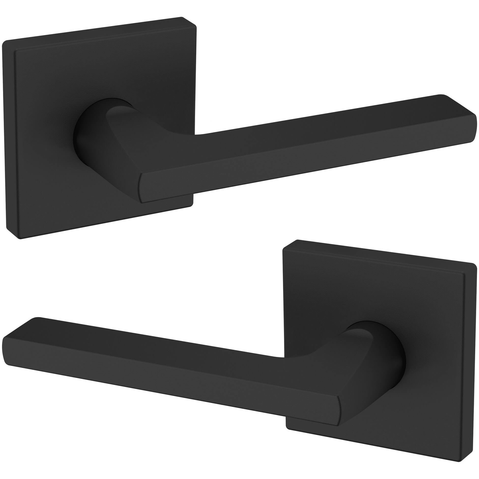 Satin Nickel Double Dummy Door Lever C867
