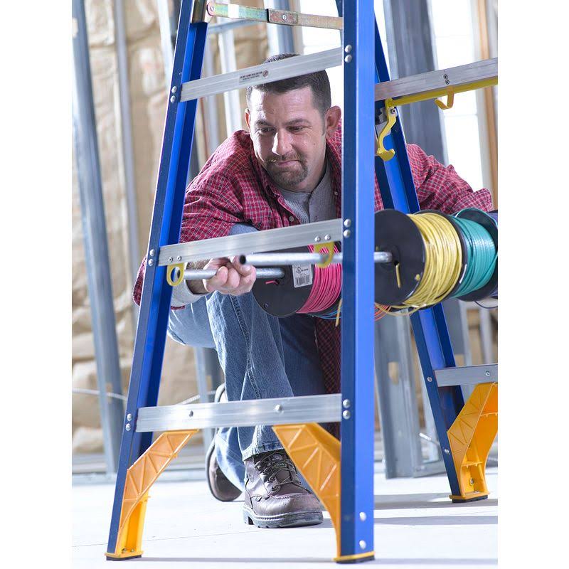Fiberglass Stepladder, Type IAA, 375 lb. F660