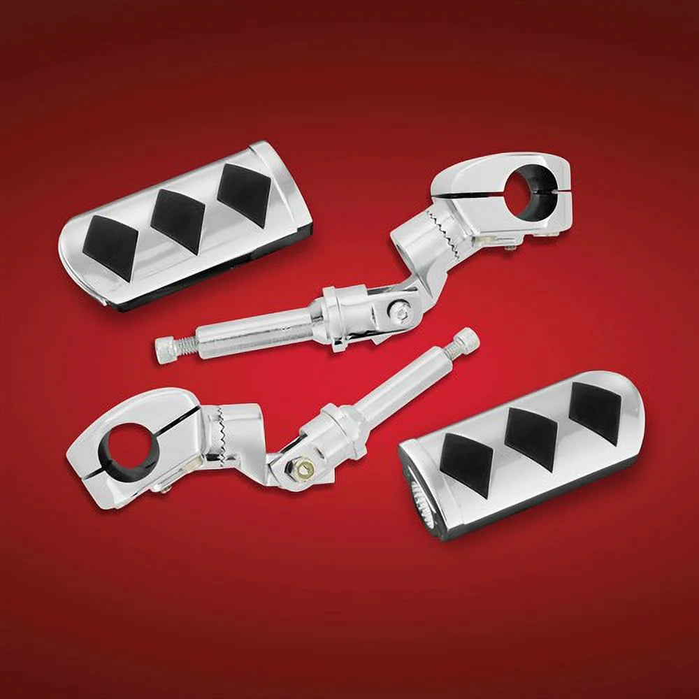 Chrome Highway Mount Pegs for Honda GL1800 Gold Wing L961960