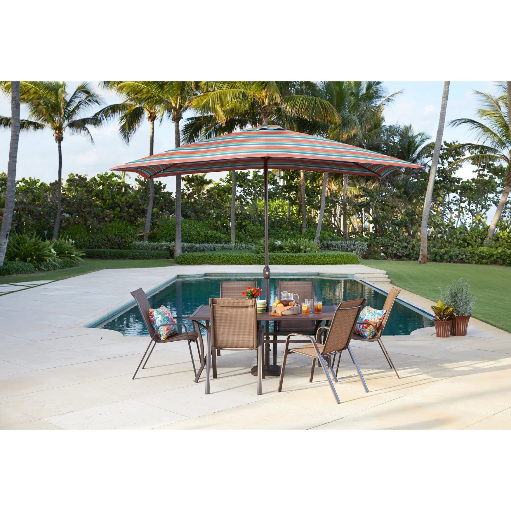 Oversized Rectangular Umbrella F6957