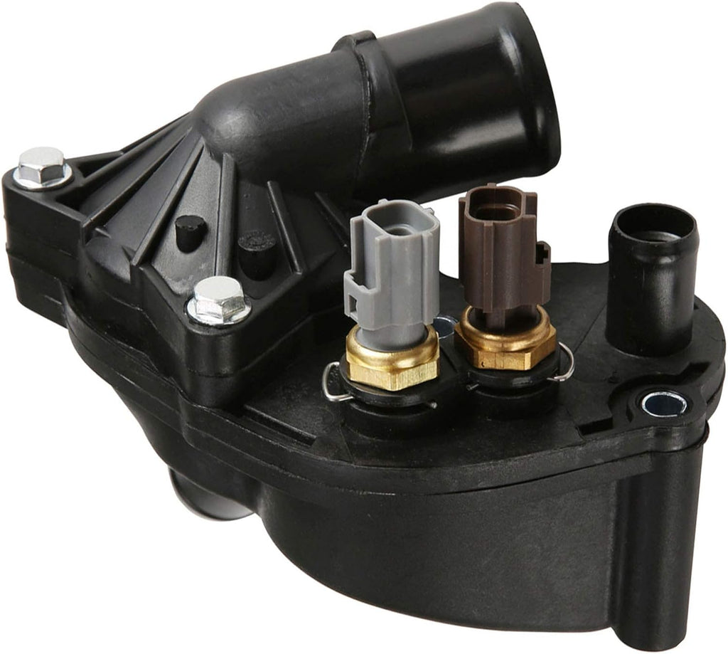 Engine Thermostat Housing with Sensor Assembly Pack of 2 R5097