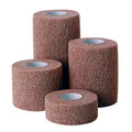 Cohesive Flexible Bandages, 4 inch X 5 Yards, 18 Rolls per Case A3307