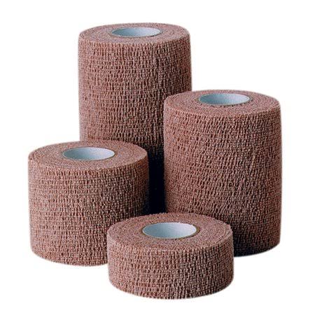 Cohesive Flexible Bandages, 4 inch X 5 Yards, 18 Rolls per Case A3307