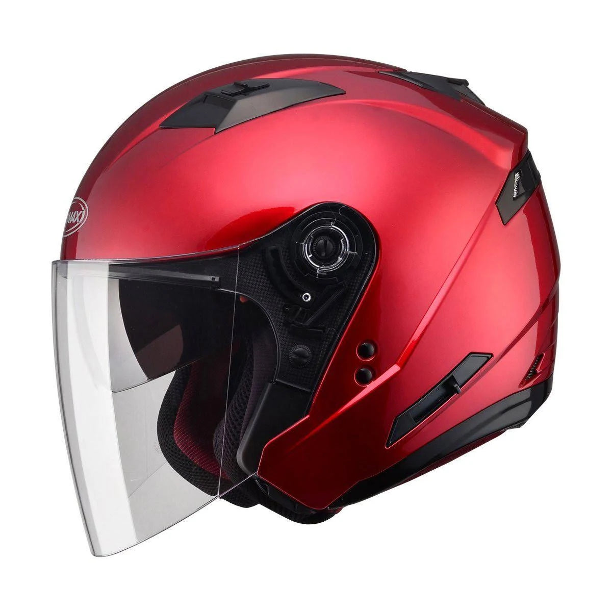 Open-Face Helmet Candy Red J796774