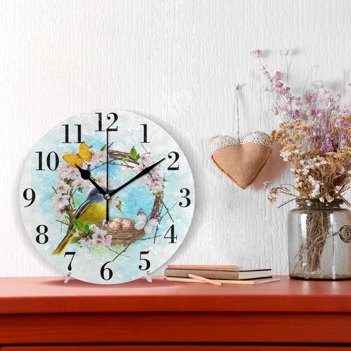 9.8 Inch Silent Round Wall Clock V828