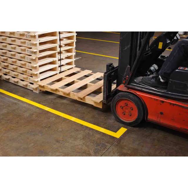 White 100ft L x 3 in W Label Tape Cart L7558